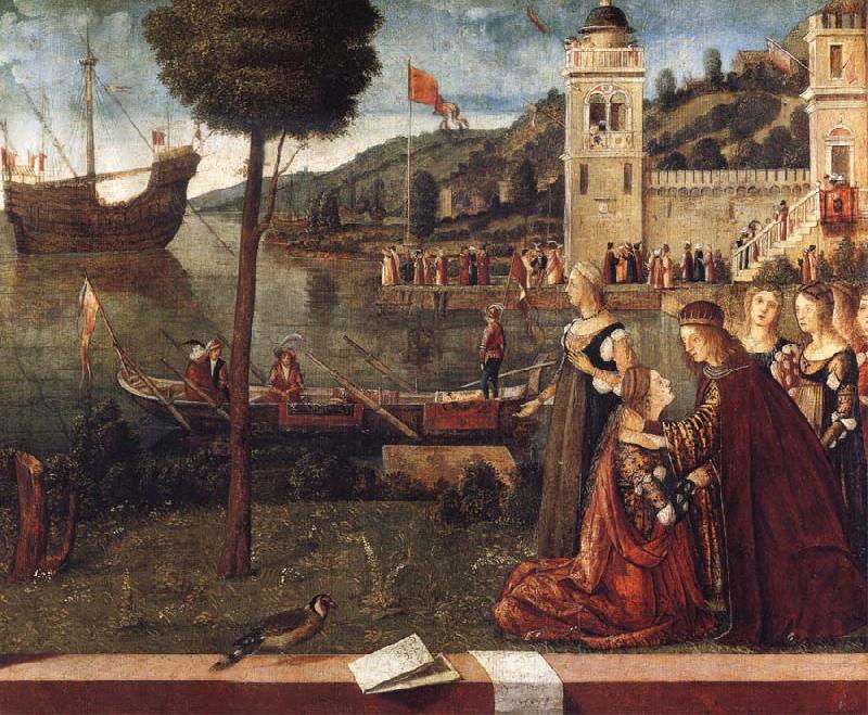 Vittore Carpaccio The Departure of Ceyx Germany oil painting art